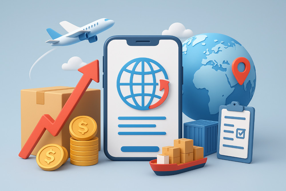 اپلیکیشن صادرات کالا